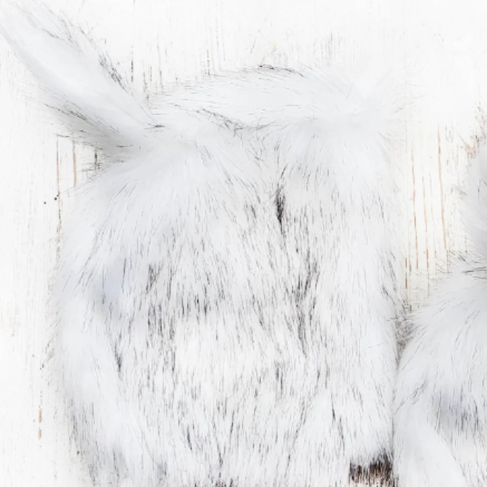 White Faux Fur Bonnet - Picture 4 of 5